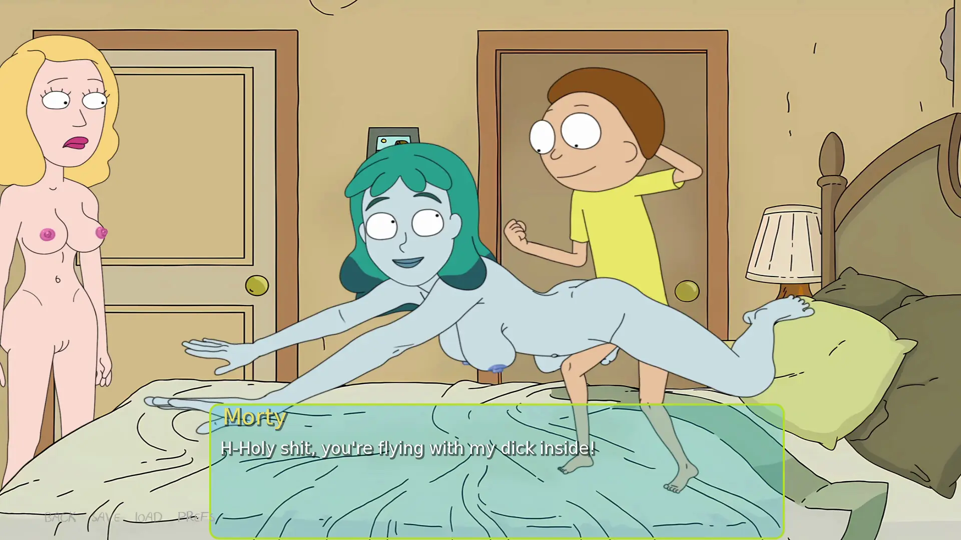 Rick and Morty – The Perviest Central Finite Curve gameplay screenshot 6 (Ren'Py adult game) by Ormuz_dev – free download