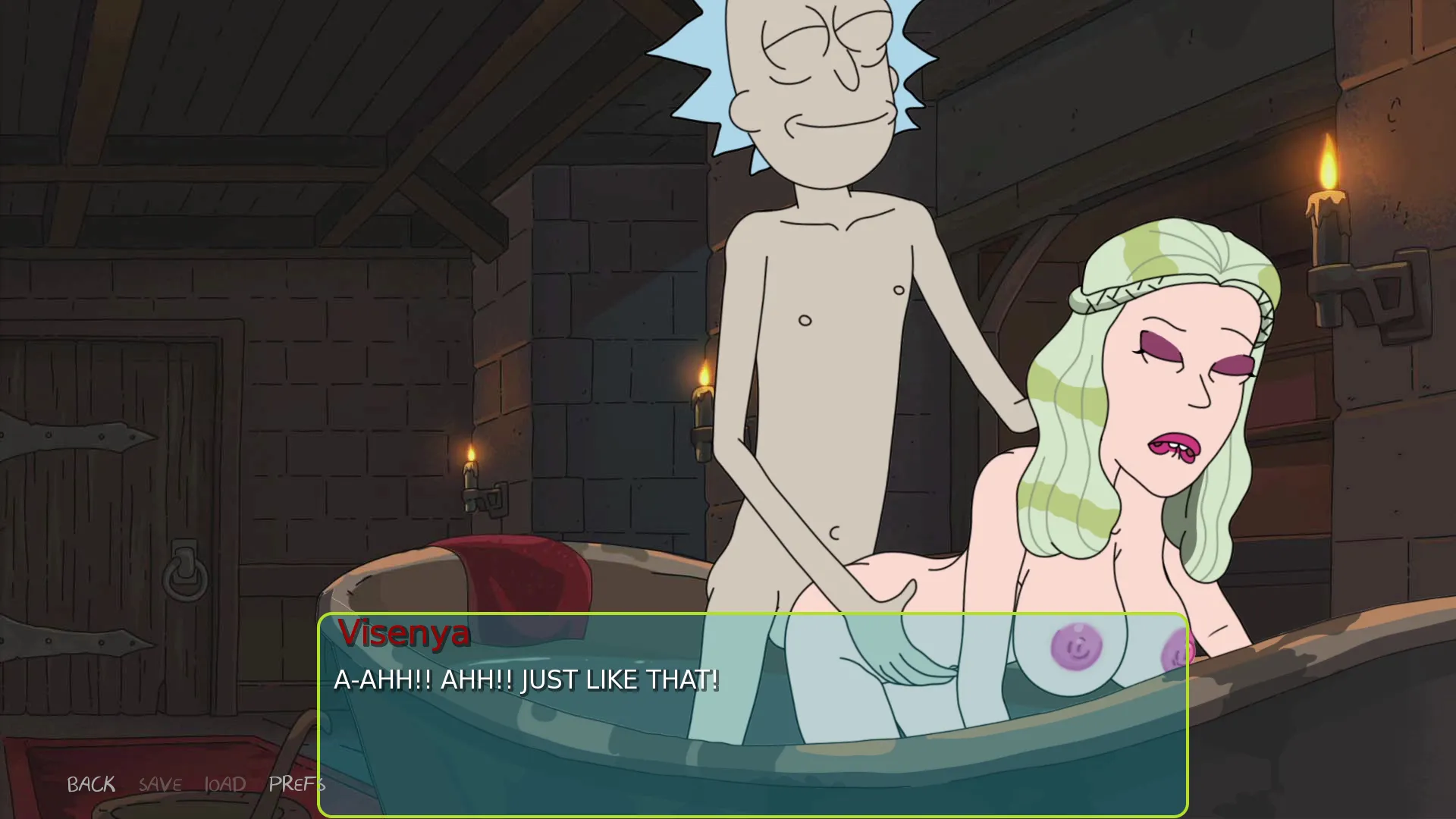 Rick and Morty – The Perviest Central Finite Curve gameplay screenshot 8 (Ren'Py adult game) by Ormuz_dev – free download