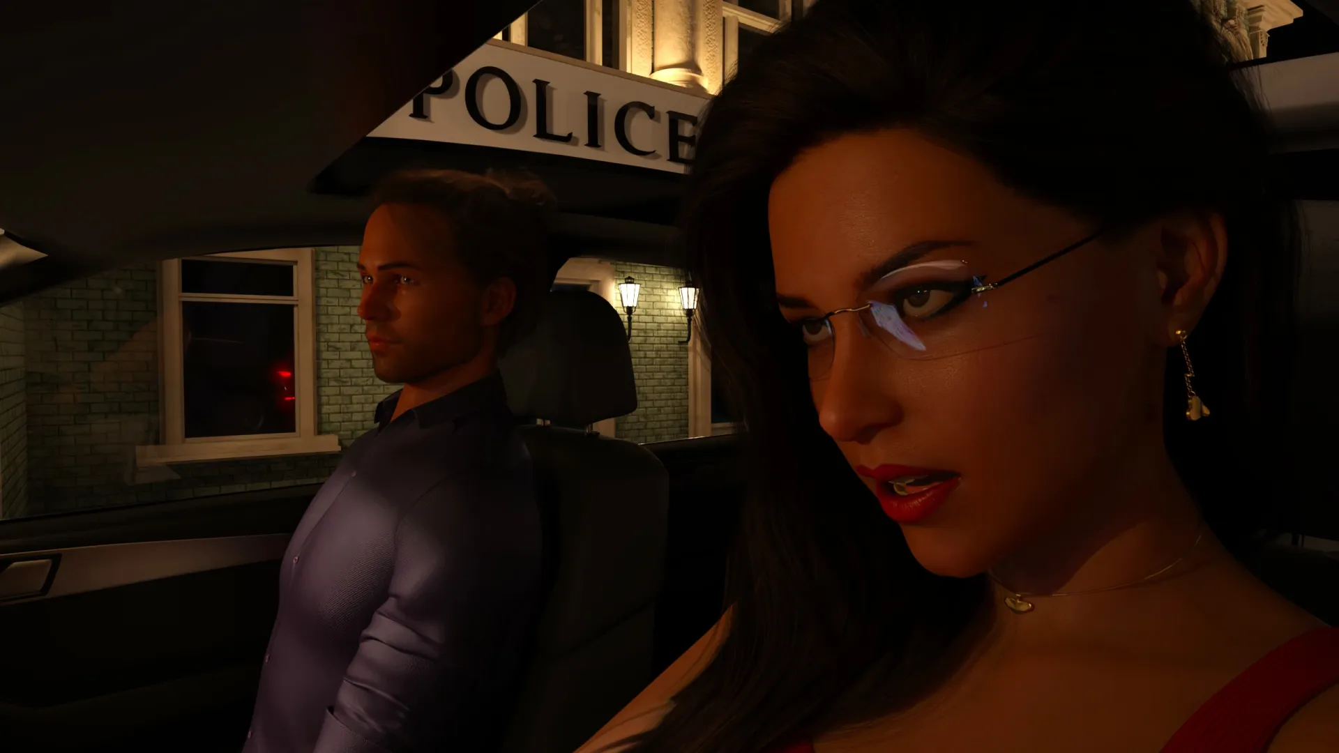 The Power of Truth gameplay screenshot 1 (Ren'Py adult game) by DogCat Studio – free download