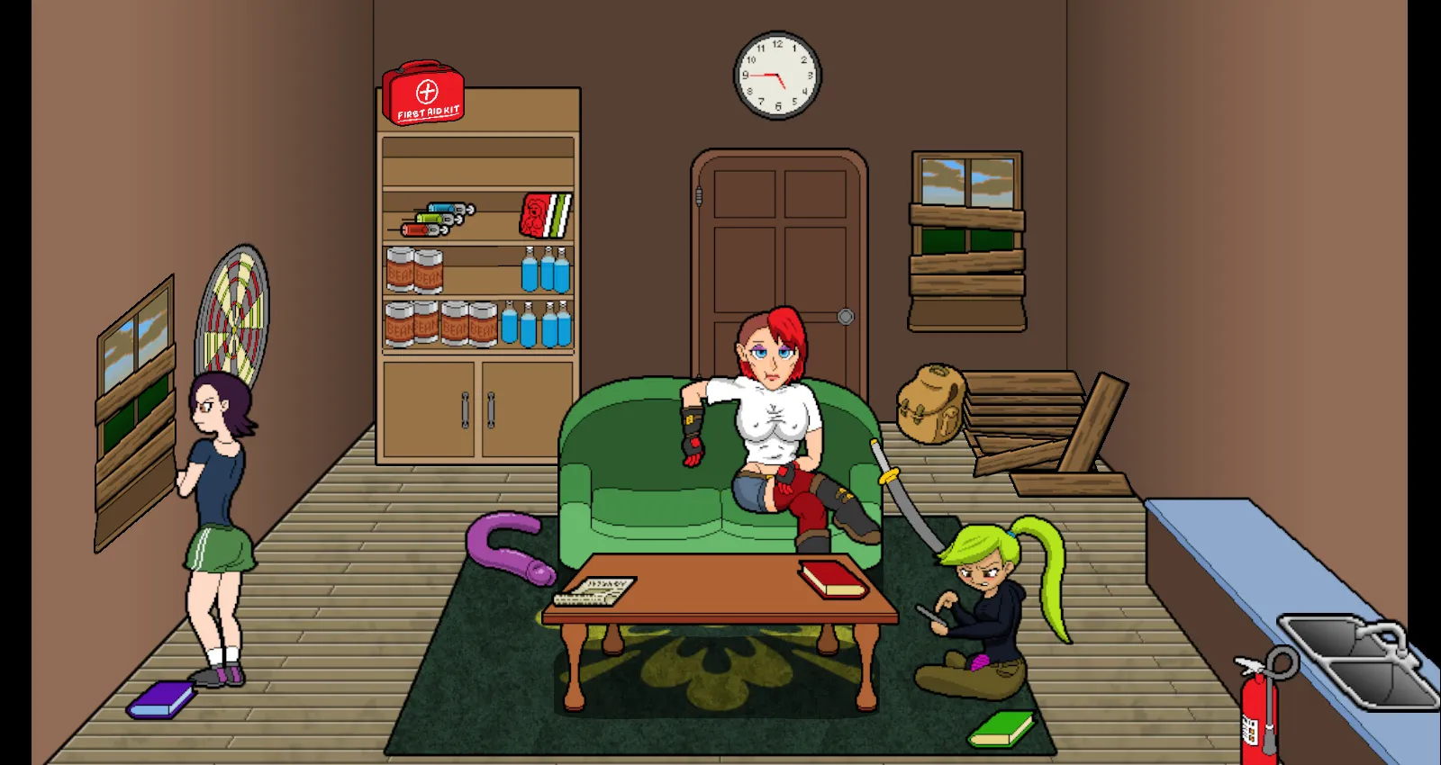 69 Days After gameplay screenshot 3 (Unreal Engine adult game) by Noxious Games – free download