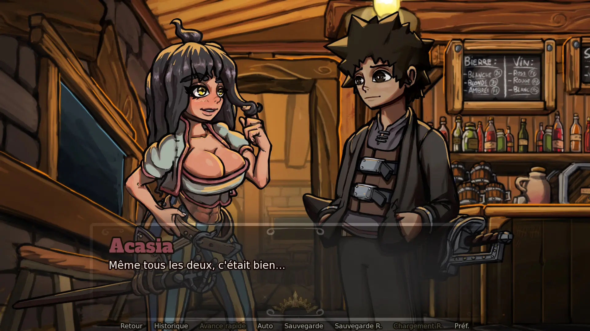 Ajestremia gameplay screenshot 4 (Ren'Py adult game) by Maidz – free download