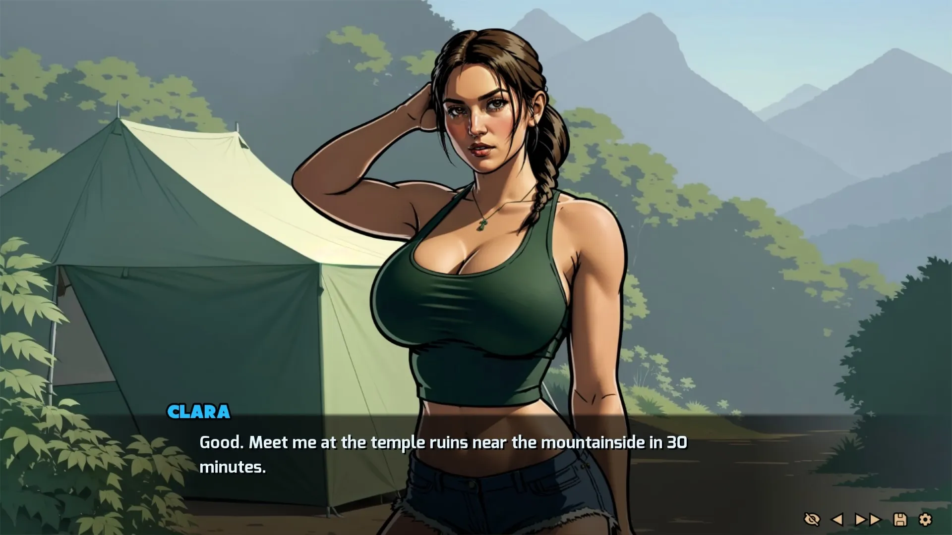 Tomb of Destiny gameplay screenshot 9 (Ren'Py adult game) by Patreon – free download