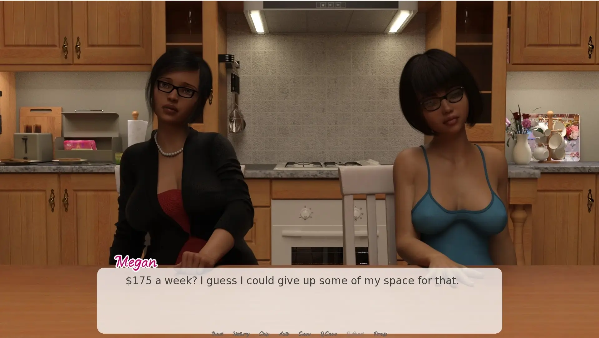 Live in Corruption gameplay screenshot 1 (Ren'Py adult game) by Dirty Secret Studio – free download