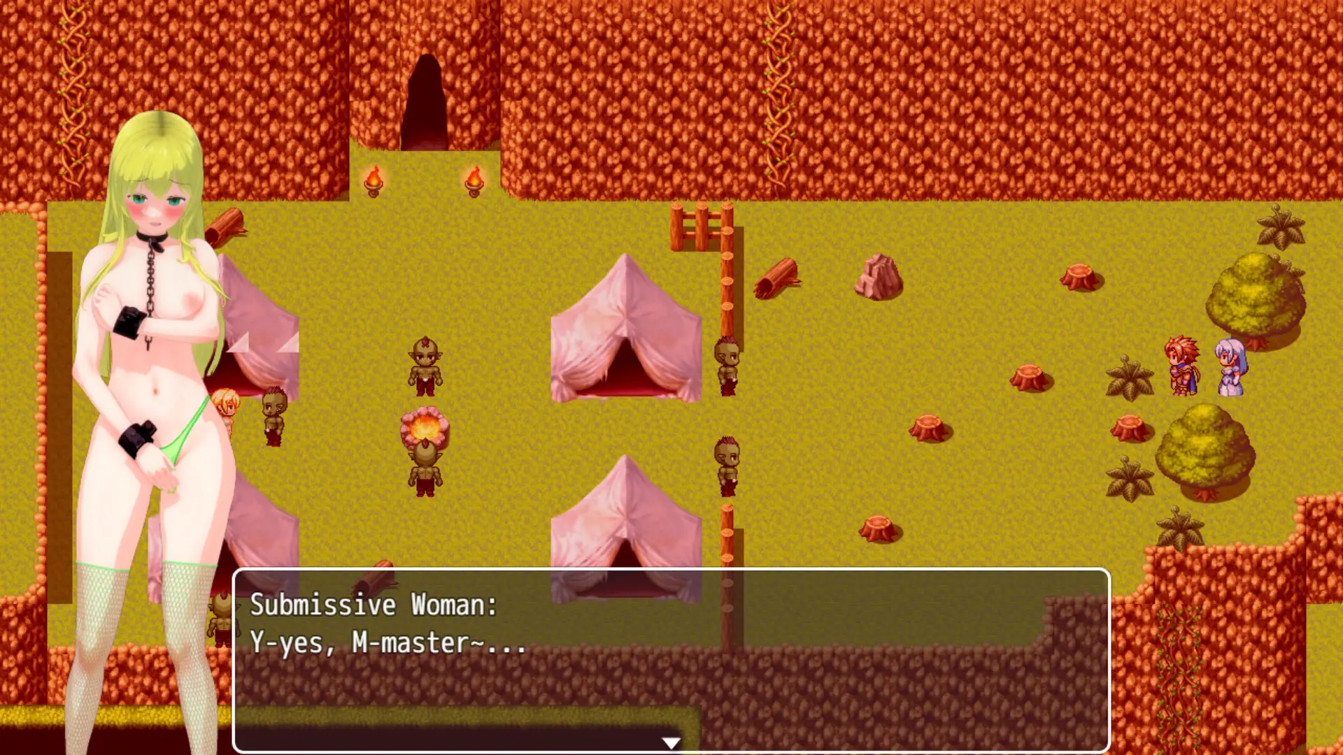 The Legend of the Hero of Edoriam gameplay screenshot 5 (RPGM adult game) by Pyrthenix – free download