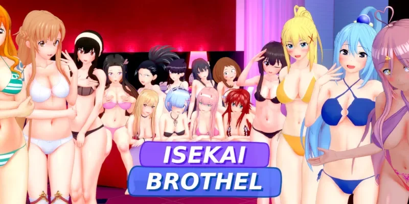 Isekai Brothel cover 0.86 – Ren'Py adult game by Isekai Brothel free download