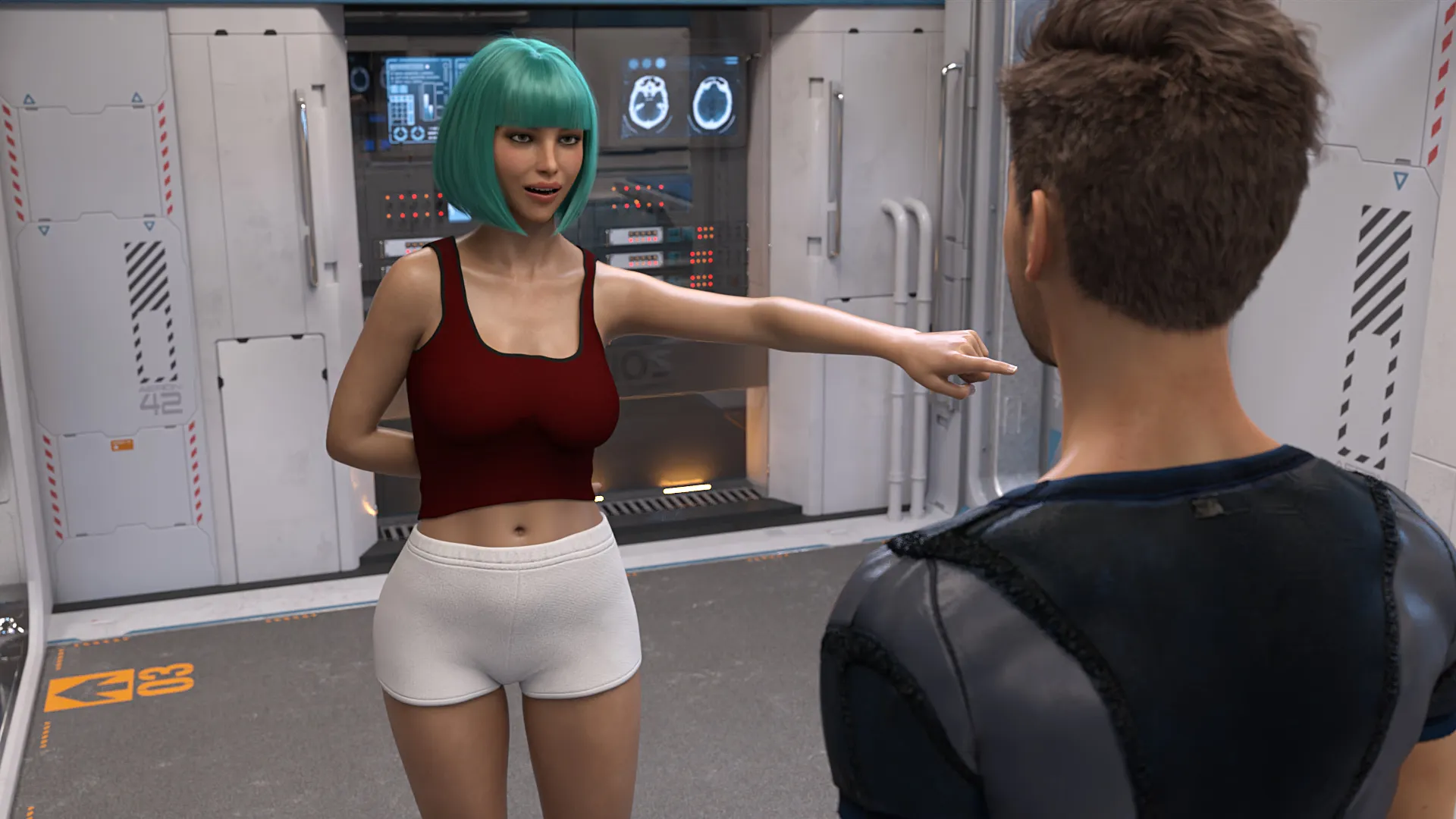 Stranded in Space gameplay screenshot 7 (Ren'Py adult game) by WildMan Games – free download