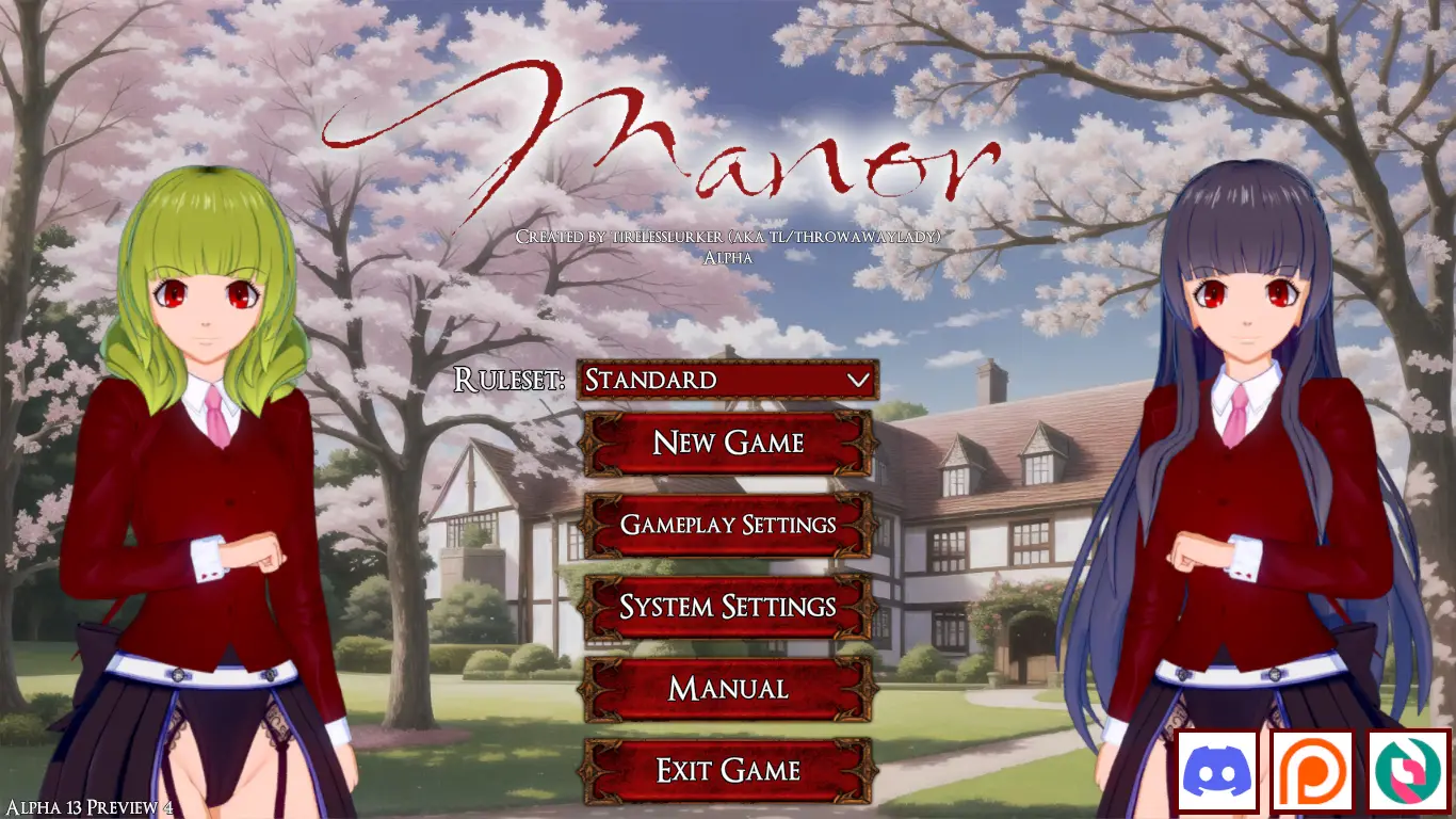 Manor cover Beta 7 Patch 1 – Unity adult game by TirelessLurker free download