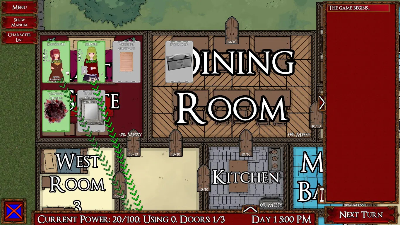 Manor gameplay screenshot 3 (Unity adult game) by TirelessLurker – free download