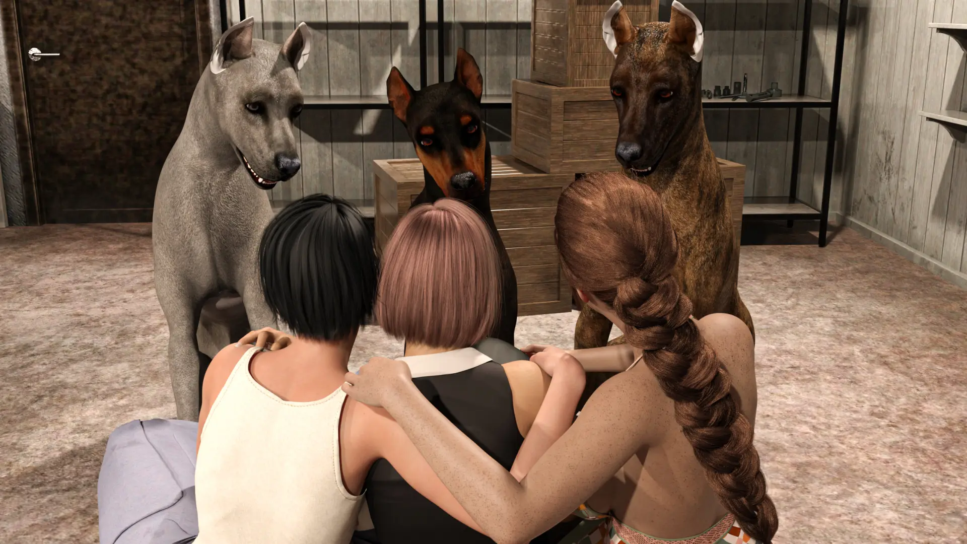 Mother Village gameplay screenshot 3 (Ren'Py adult game) by SHADOWMASTER – free download