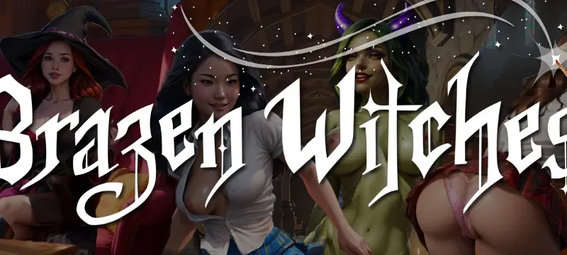 Brazen Witches cover 0.3.0 – Unity adult game by Crimson Warlock free download