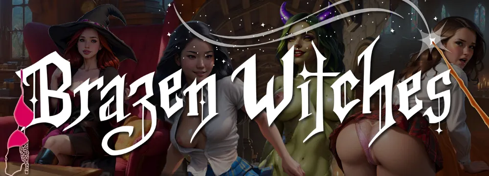 Brazen Witches cover 0.3.0 – Unity adult game by Crimson Warlock free download