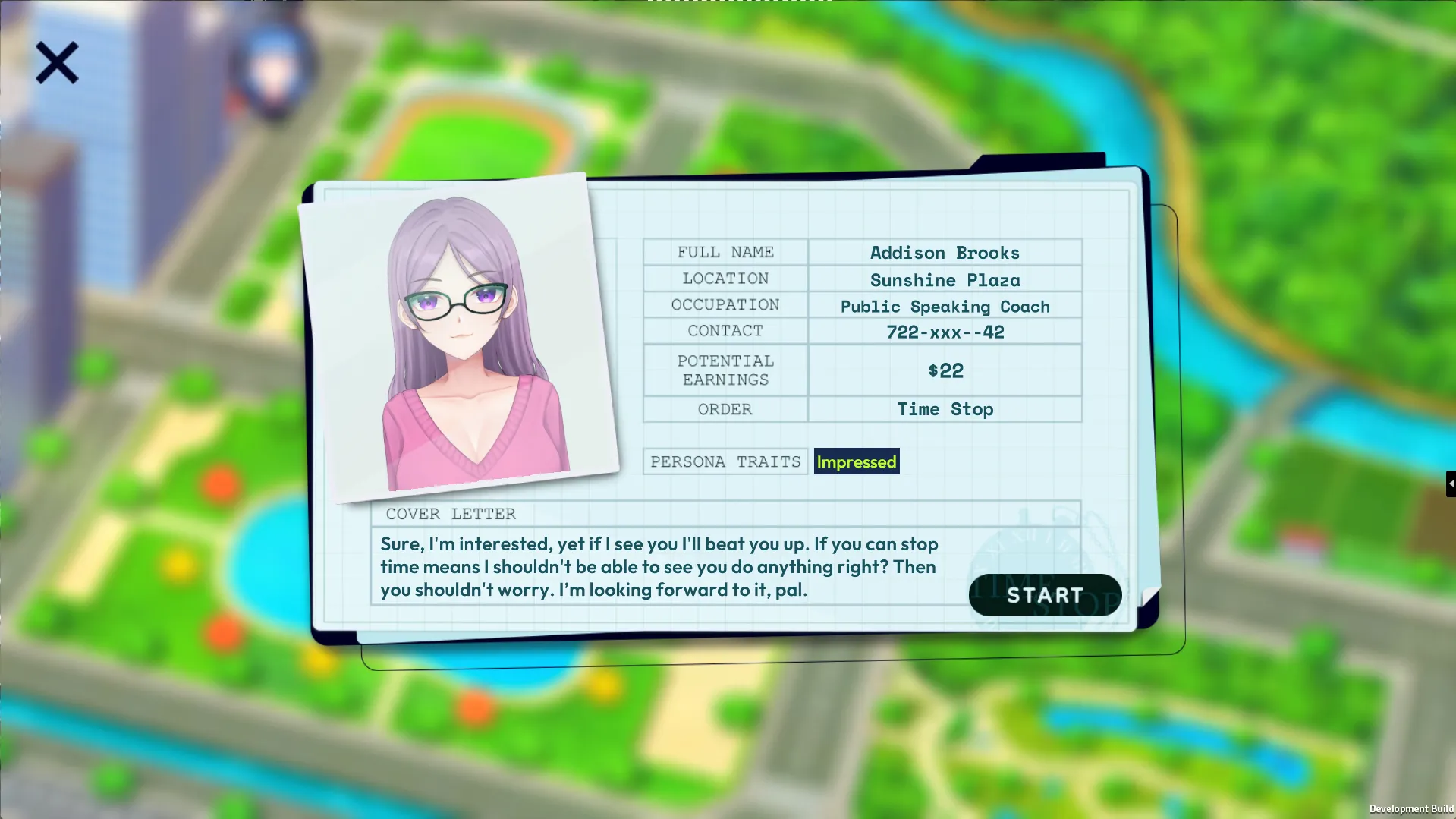 Chrono Ecstasy gameplay screenshot 4 (Unity adult game) by Pigeon2Play – free download