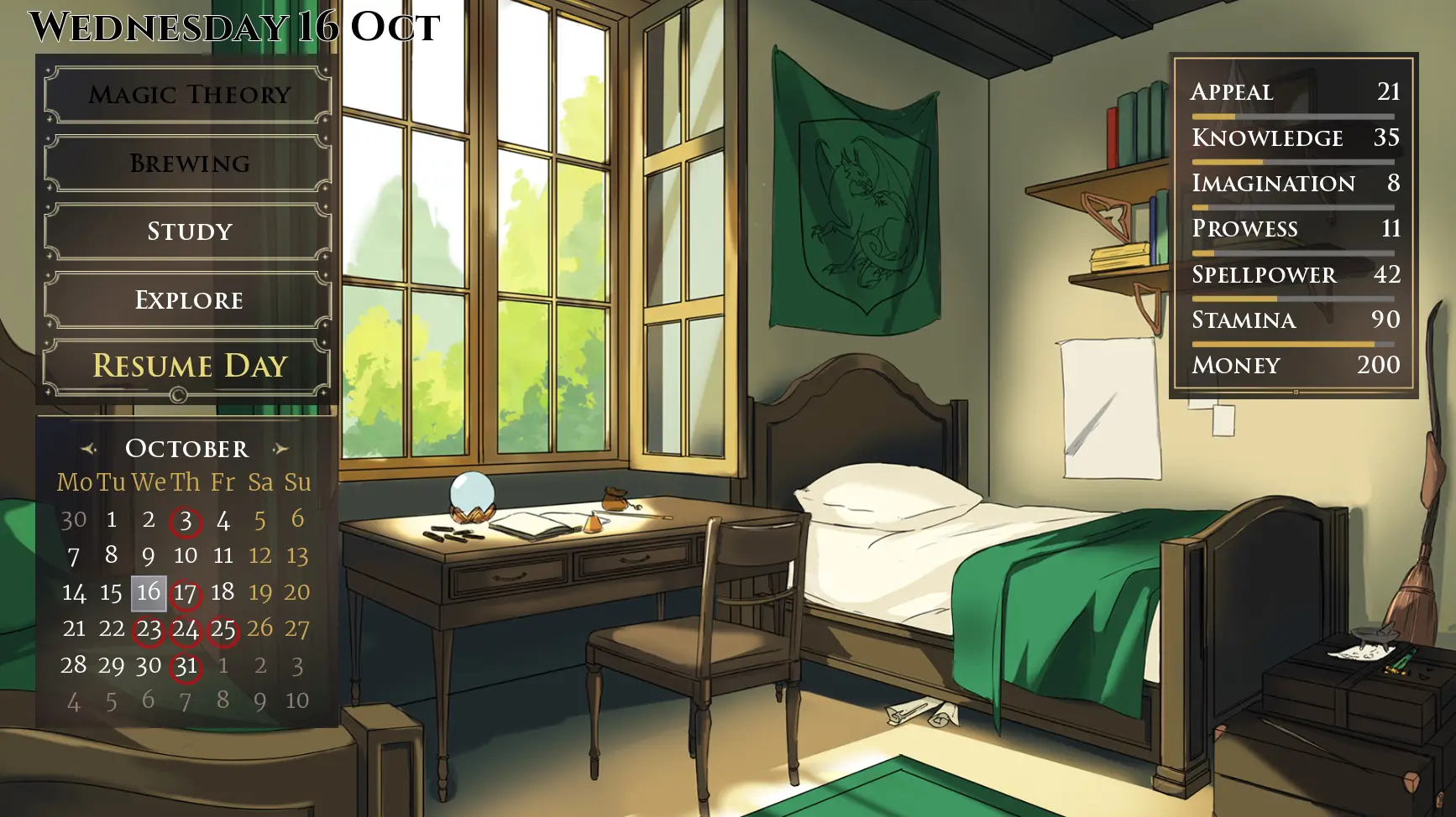 Under Your Spell gameplay screenshot 11 (Ren'Py adult game) by Shady Characters – free download