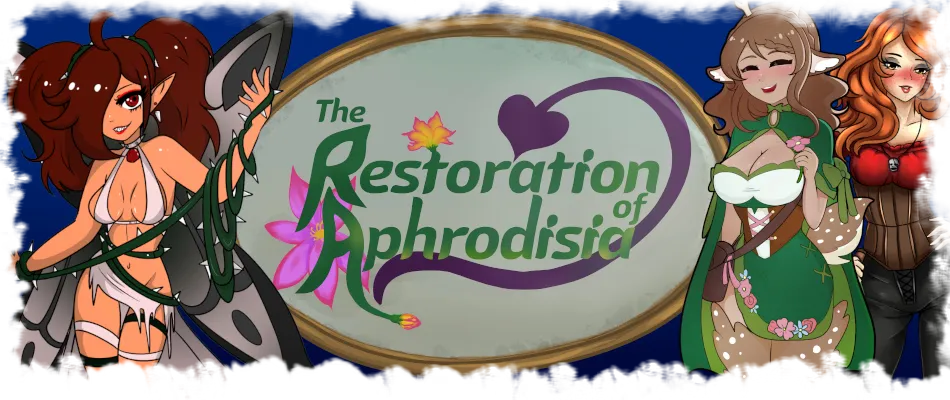 The Restoration of Aphrodisia cover 0.19.01 – Unity adult game by Blue Fairy Media Games free download