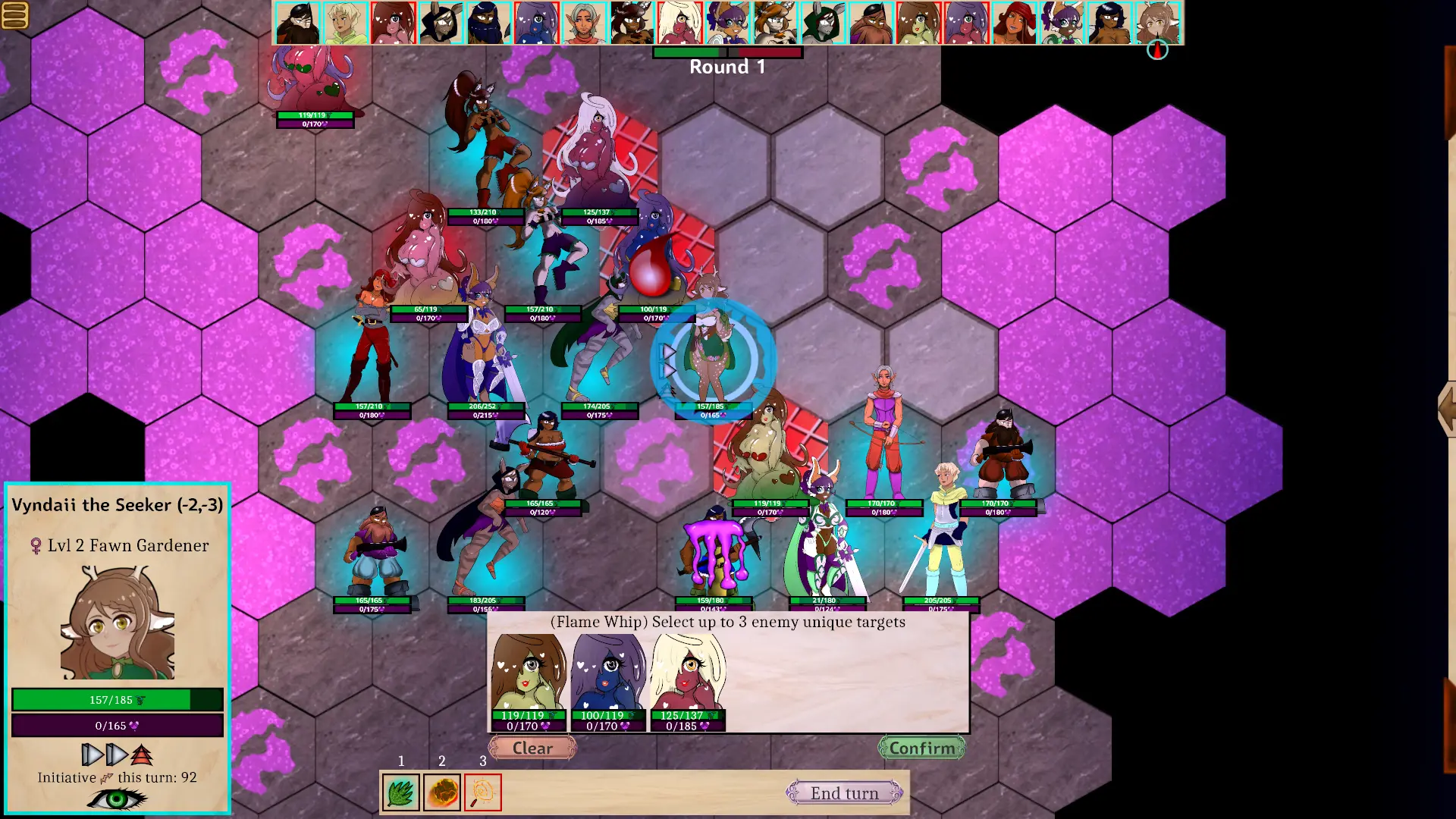 The Restoration of Aphrodisia gameplay screenshot 1 (Unity adult game) by Blue Fairy Media Games – free download