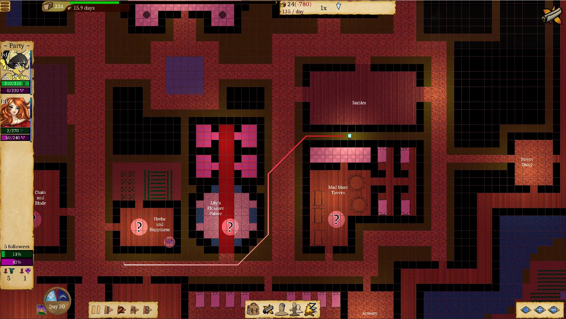 The Restoration of Aphrodisia gameplay screenshot 7 (Unity adult game) by Blue Fairy Media Games – free download