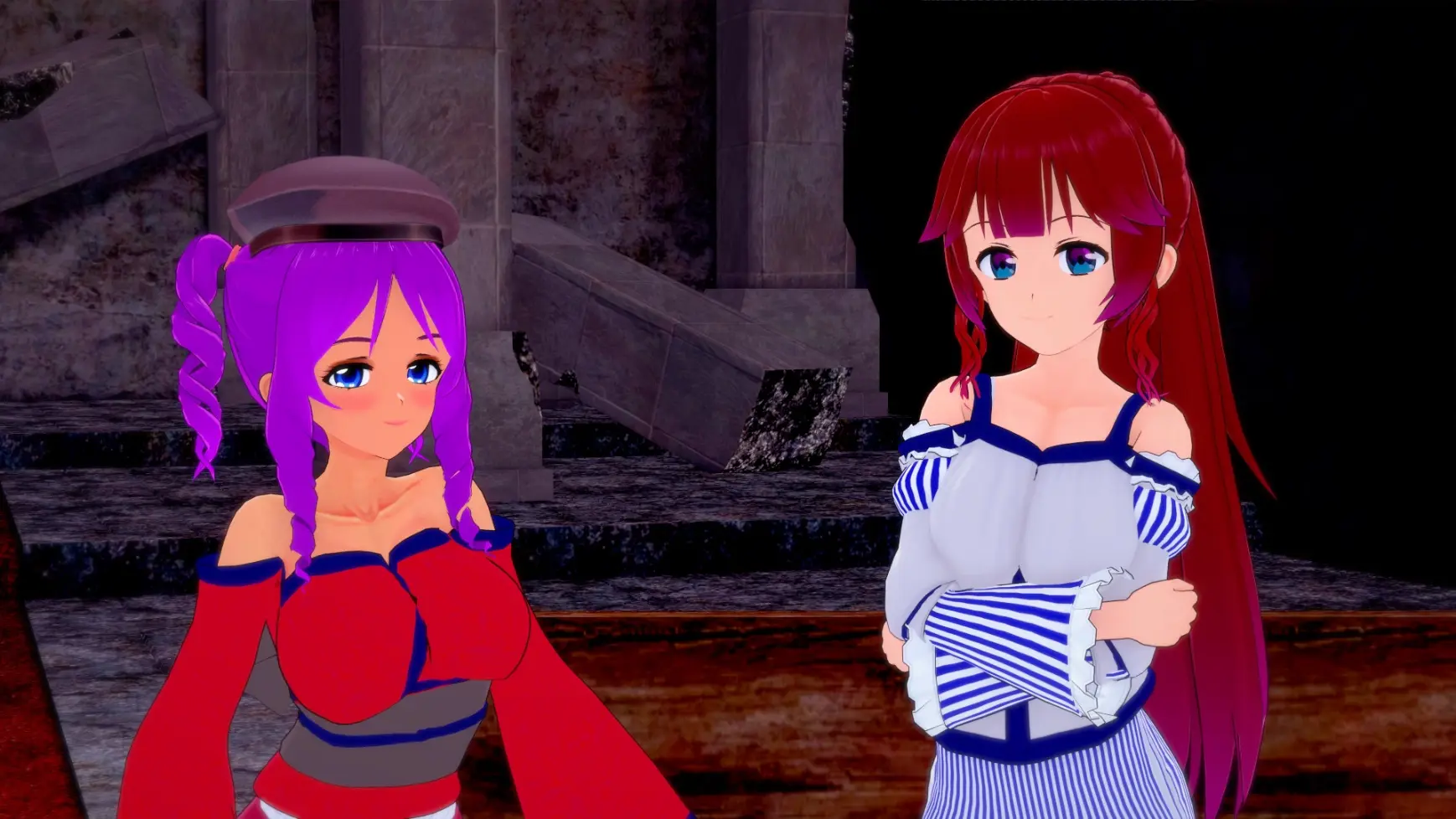 Daybreak Nightbreak gameplay screenshot 10 (Ren'Py adult game) by Mr. Scribbly – free download