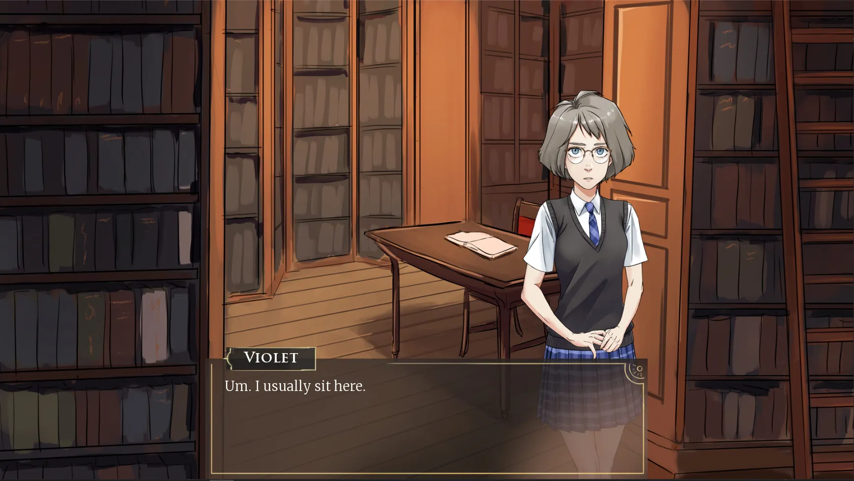 Under Your Spell gameplay screenshot 1 (Ren'Py adult game) by Shady Characters – free download