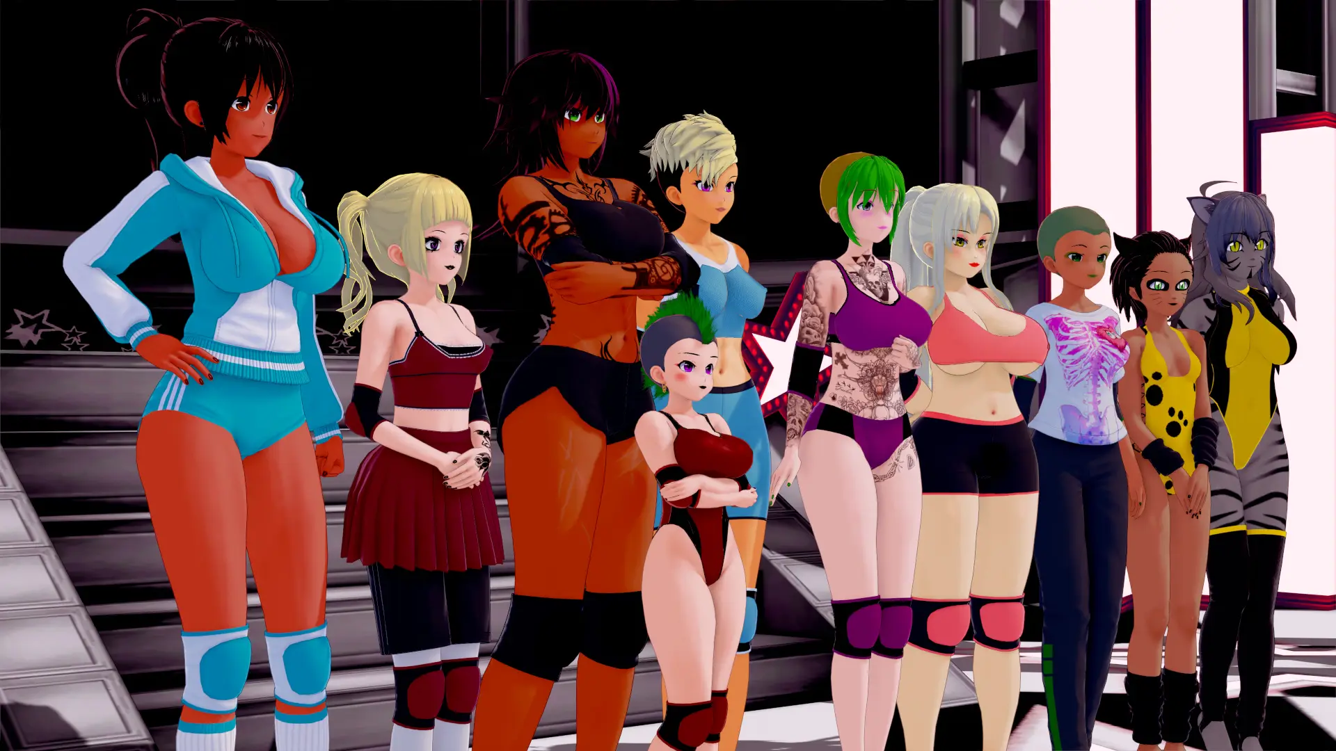 Masters of the Ring gameplay screenshot 9 (Ren'Py adult game) by NSFW Gamer – free download