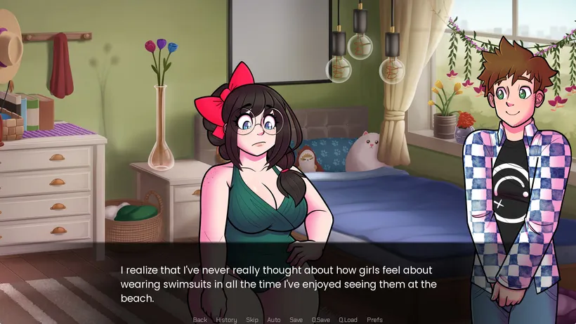 Crossed Signals gameplay screenshot 4 (Ren'Py adult game) by Cinnamon Sw – free download