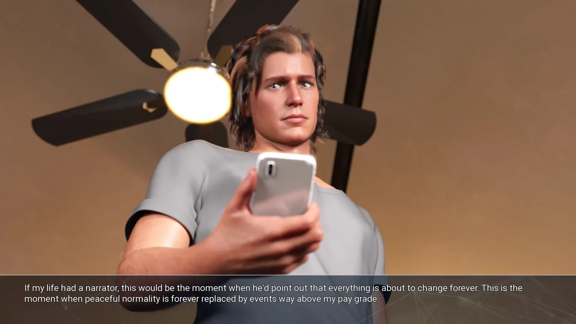 Supermodel: Defenders of Desire gameplay screenshot 4 (Ren'Py adult game) by Belle – free download