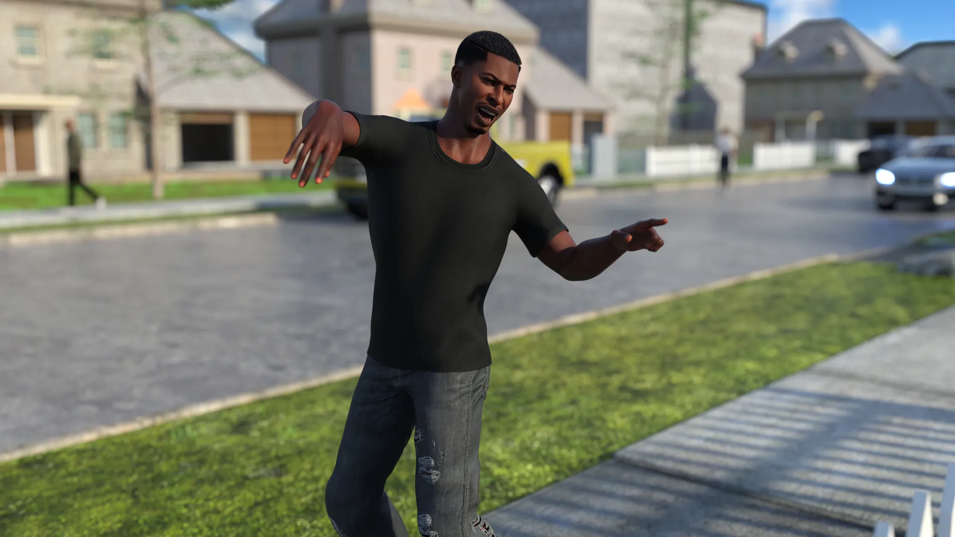 Blacked House gameplay screenshot 4 (Ren'Py adult game) by Mandy ☆ – free download