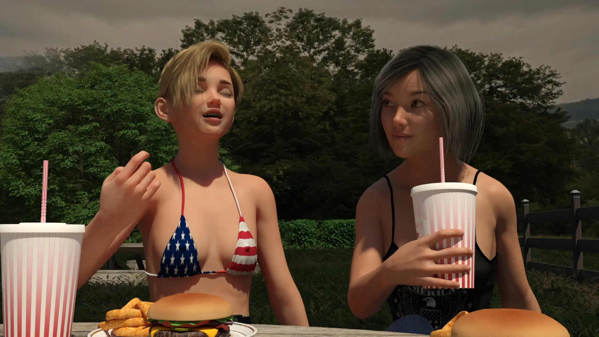 Tomboy Supremacy gameplay screenshot 6 (Ren'Py adult game) by Abere Lucifer – free download