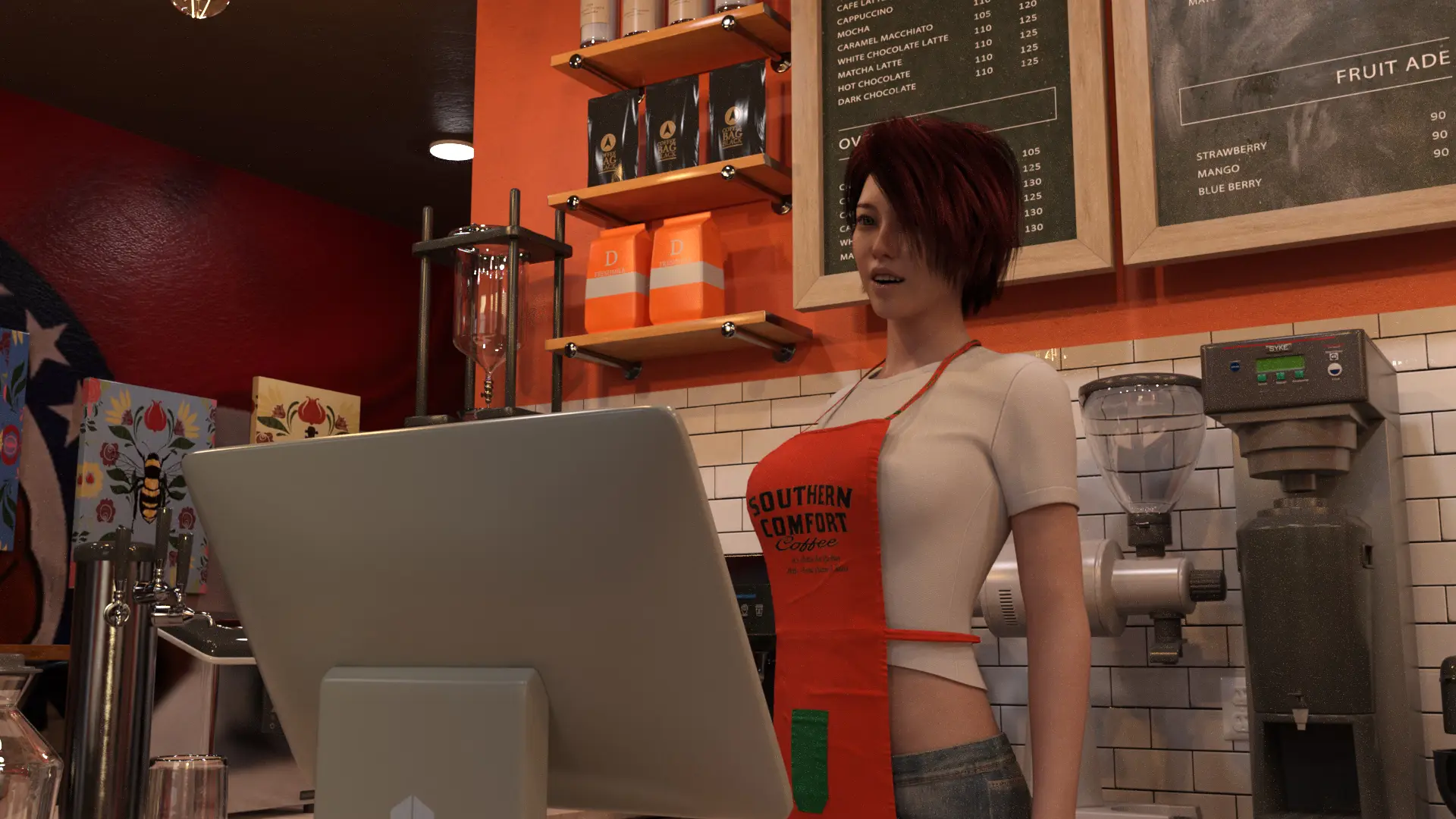 Tomboy Supremacy gameplay screenshot 17 (Ren'Py adult game) by Abere Lucifer – free download