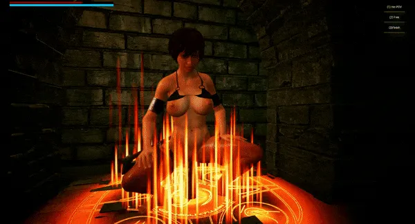 The Last Barbarian Rebirth – Dungeon gameplay screenshot 2 (Unreal Engine adult game) by Viktor Black – free download