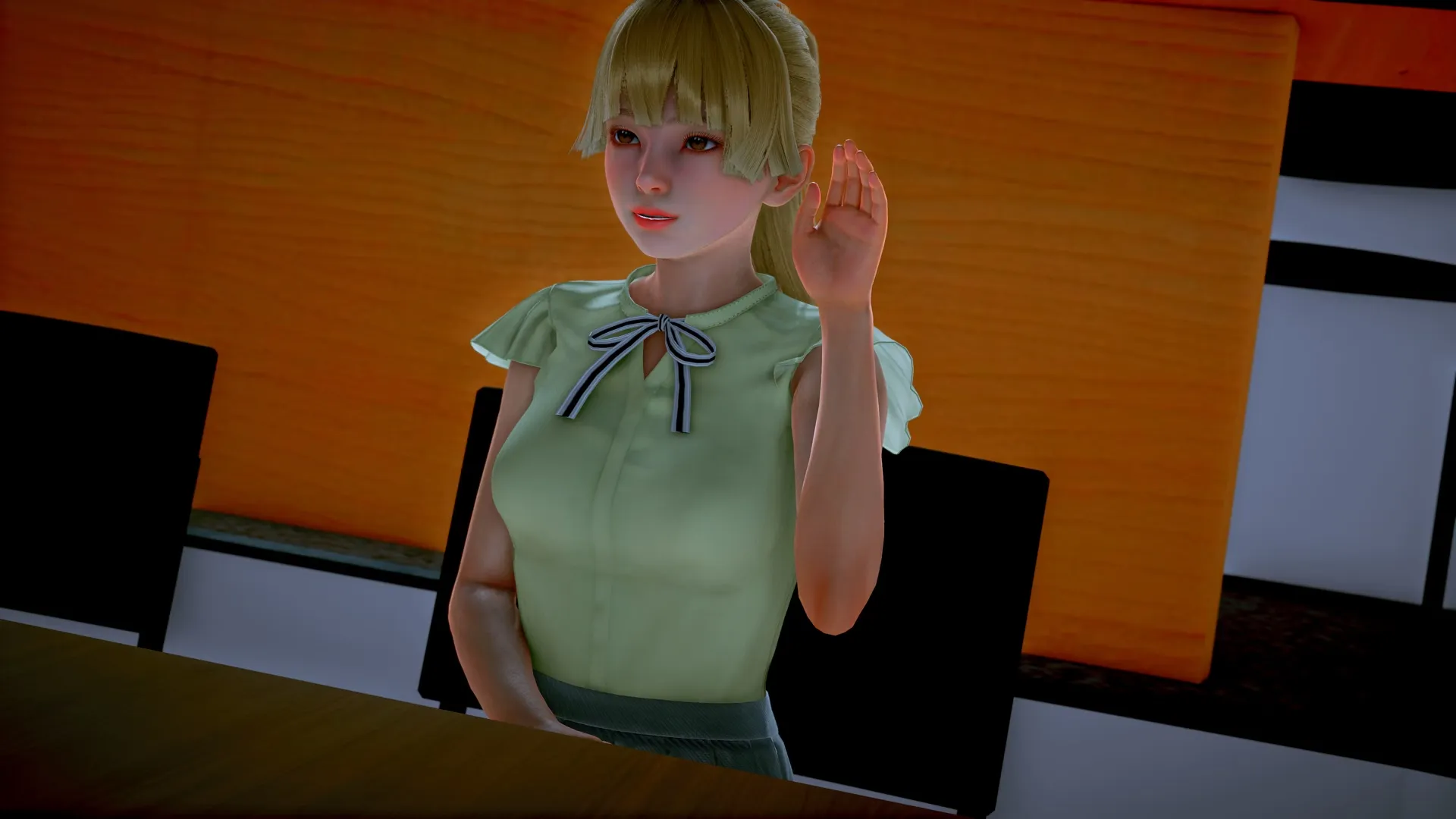 Myth of Slayer gameplay screenshot 1 (Ren'Py adult game) by Oldcat – free download