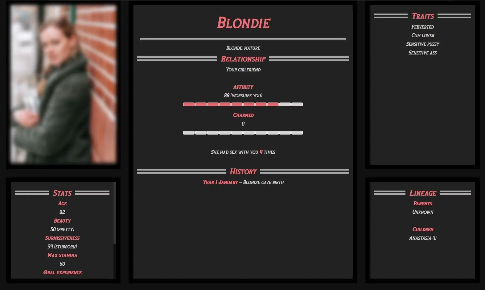 Inseminator gameplay screenshot 5 (HTML adult game) by InsemGame – free download