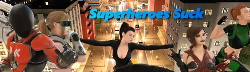 Superheroes Suck cover 2.081 – Ren'Py adult game by Solace free download