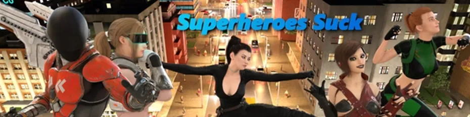 Superheroes Suck cover 2.081 – Ren'Py adult game by Solace free download