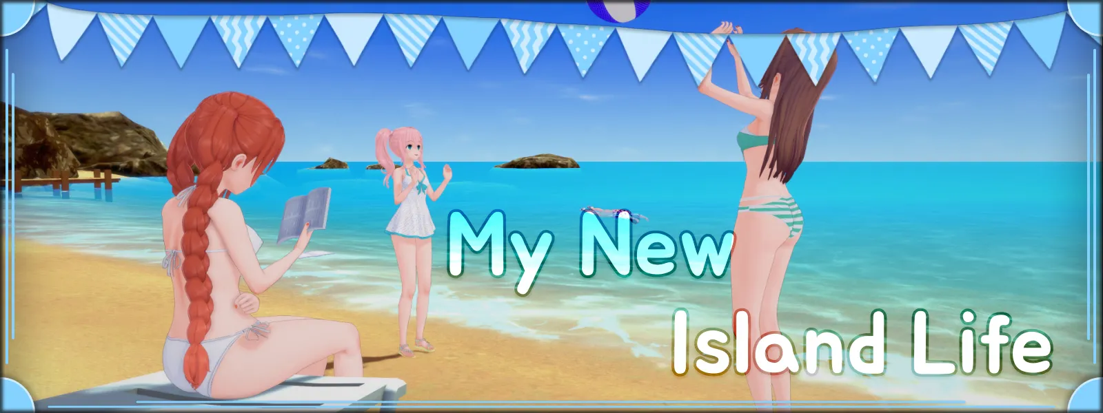 My New Island Life cover 0.2.2 – Ren'Py adult game by Visq free download