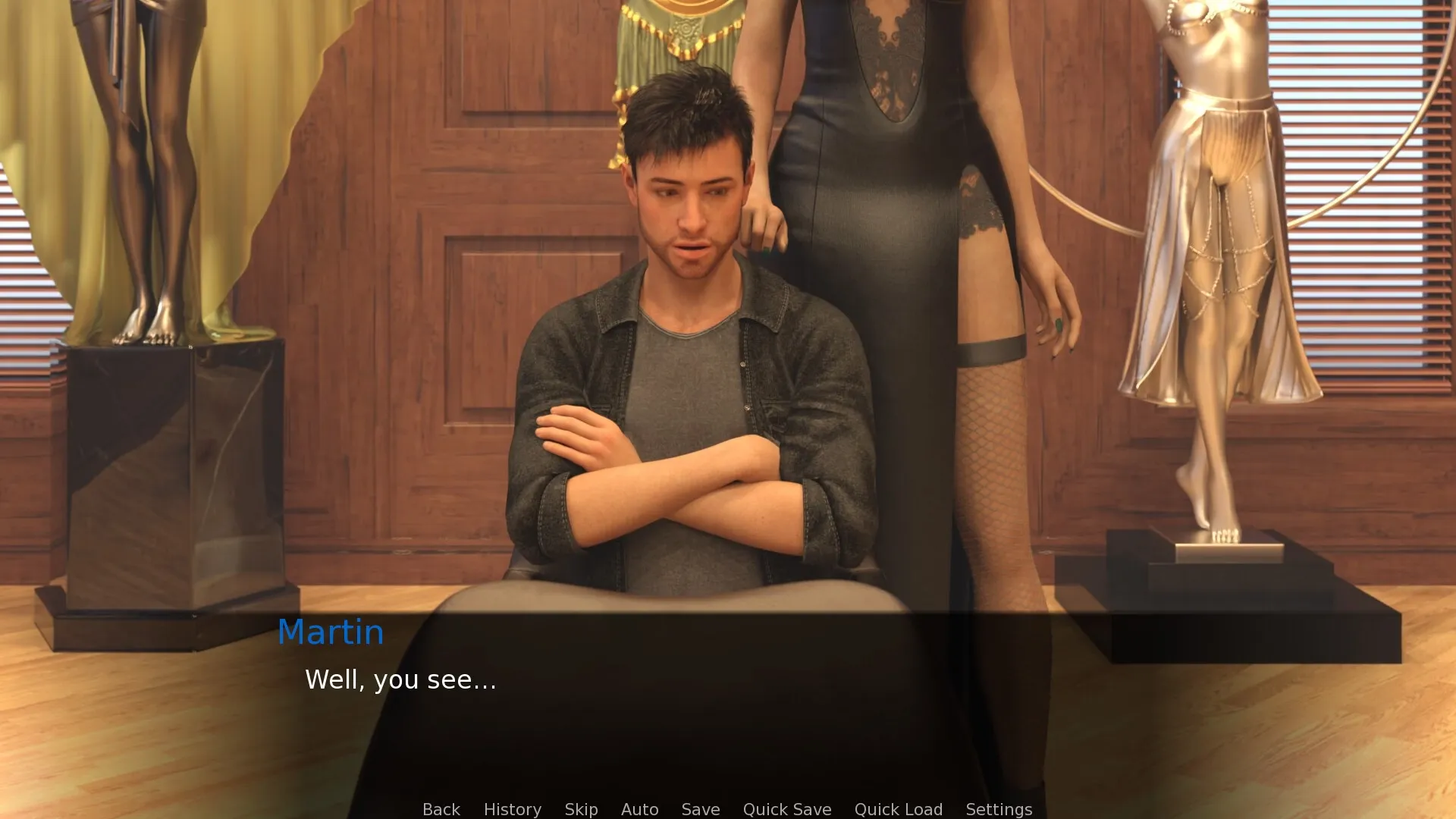 Mutant College gameplay screenshot 2 (Ren'Py adult game) by Space Samurai Games – free download
