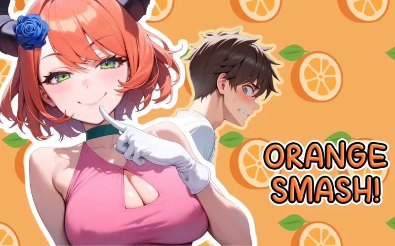 Orange Smash cover 0.10.2 Public – Ren'Py adult game by Mumei Miyafuji free download