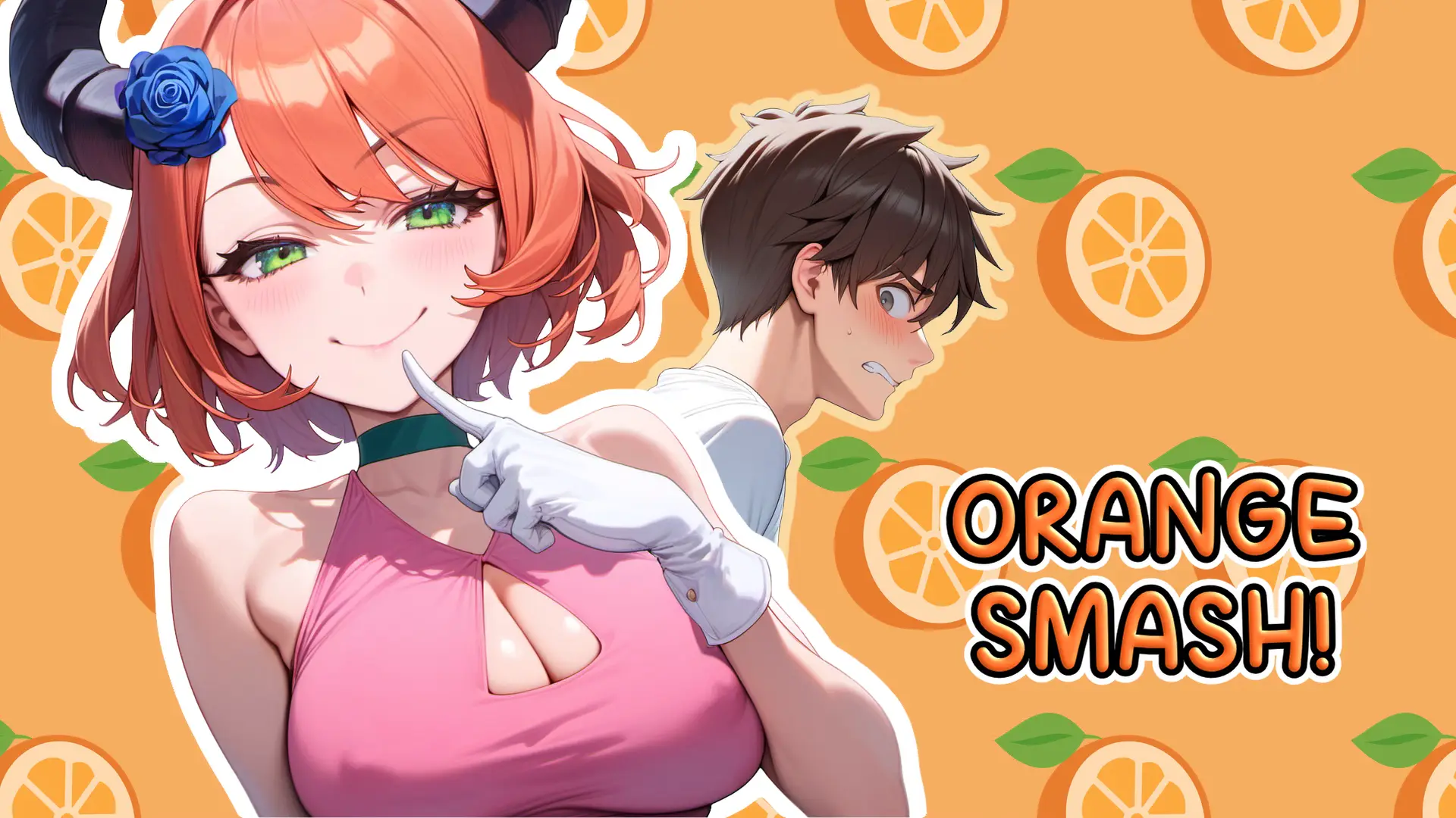 Orange Smash cover 0.10.2 Public – Ren'Py adult game by Mumei Miyafuji free download