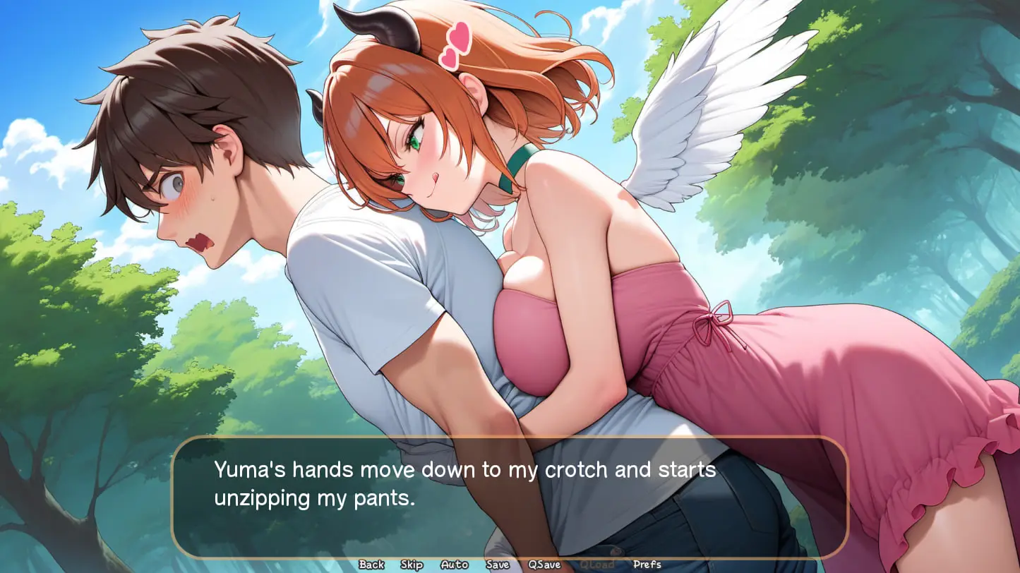Orange Smash gameplay screenshot 5 (Ren'Py adult game) by Mumei Miyafuji – free download