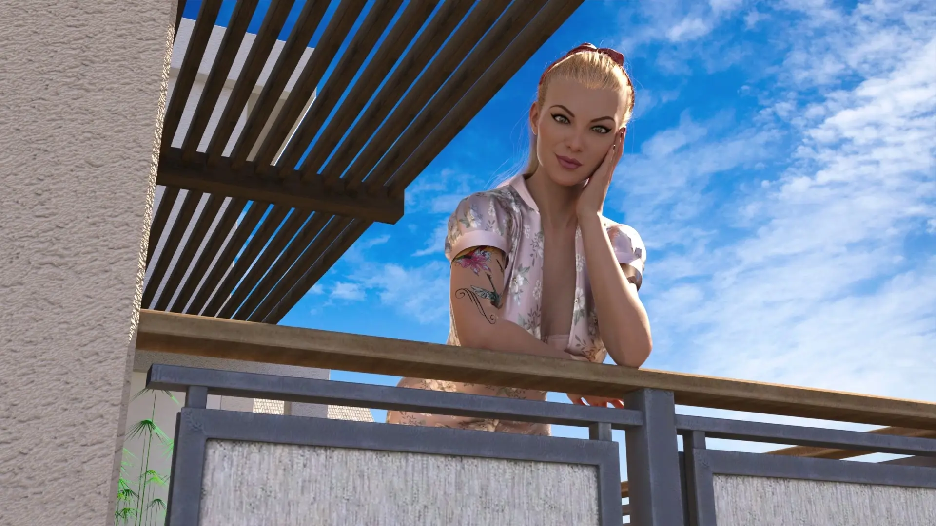 Roger & Julia – Summer in BangCity gameplay screenshot 4 (Ren'Py adult game) by BangCityDev – free download