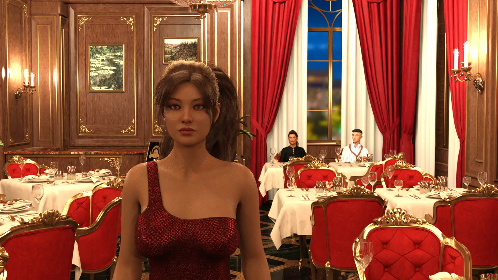 Agent Sherine gameplay screenshot 3 (Ren'Py adult game) by S&V – free download
