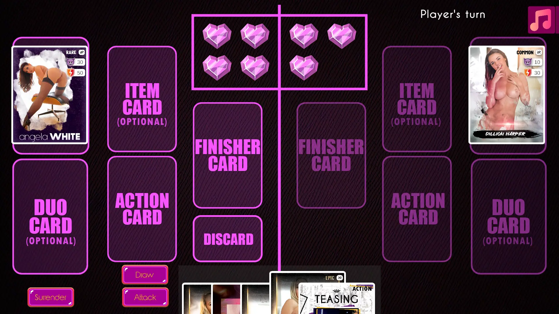 Pornstar Battle II gameplay screenshot 7 (Unity adult game) by LewdMonkey – free download