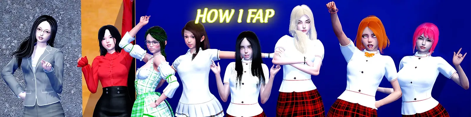 How I Fap cover 0.13 – Ren'Py adult game by fapfapfapaye free download