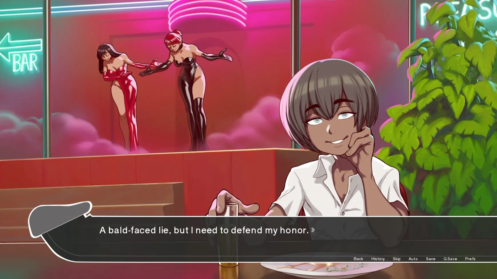 Hyperphallic gameplay screenshot 2 (Ren'Py adult game) by Umbrelloid – free download