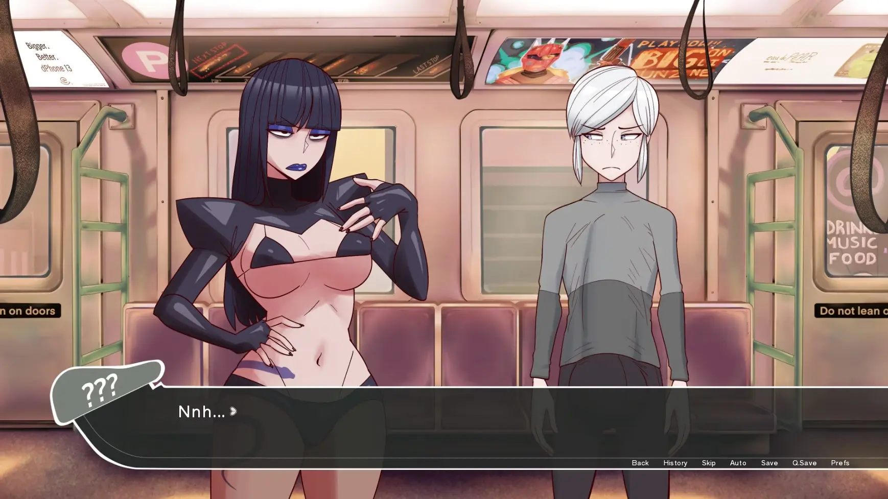 Hyperphallic gameplay screenshot 1 (Ren'Py adult game) by Umbrelloid – free download