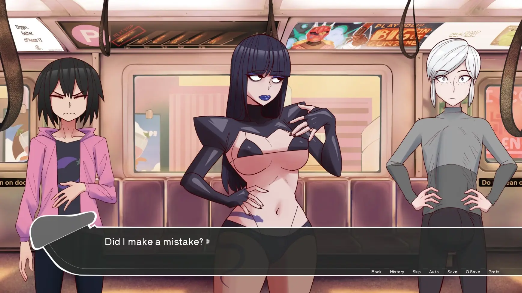 Hyperphallic gameplay screenshot 3 (Ren'Py adult game) by Umbrelloid – free download