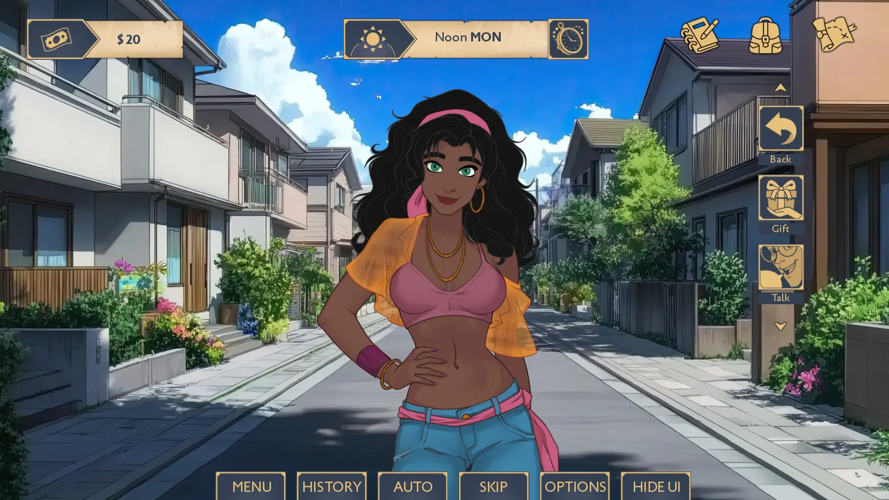 Charmed gameplay screenshot 3 (Ren'Py adult game) by rule34game – free download