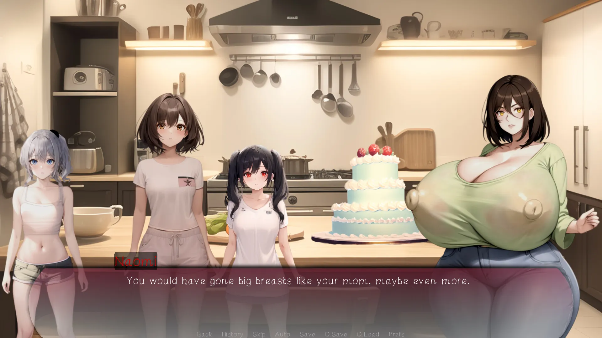 Curvy Town gameplay screenshot 2 (Ren'Py adult game) by Hvostt – free download