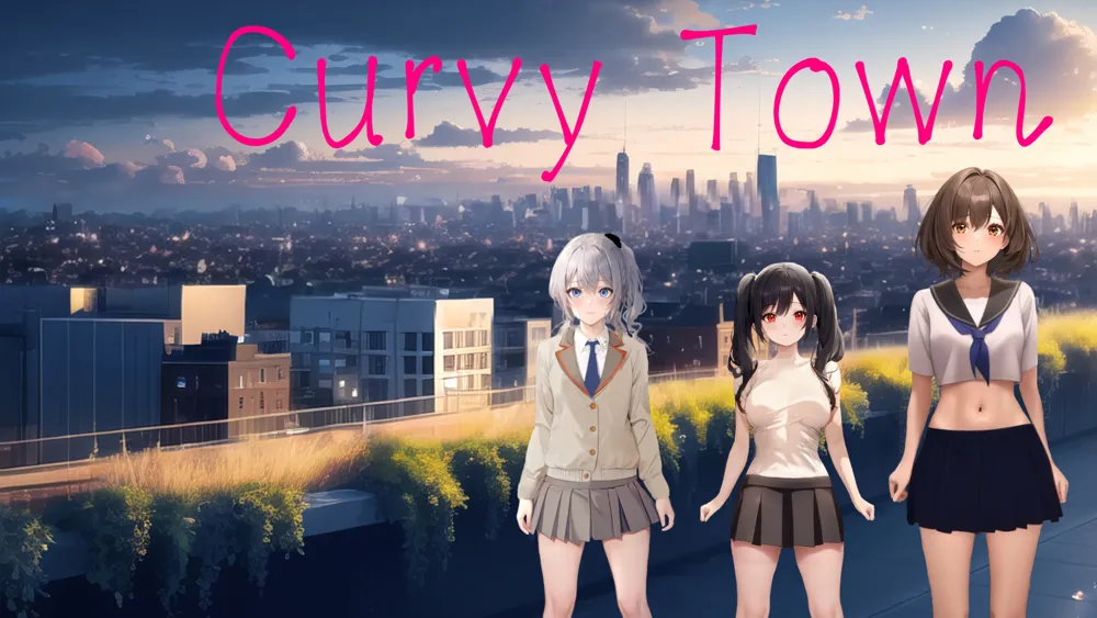 Curvy Town cover 0.7.3 + Prologue DLC “Bad Sam” – Ren'Py adult game by Hvostt free download