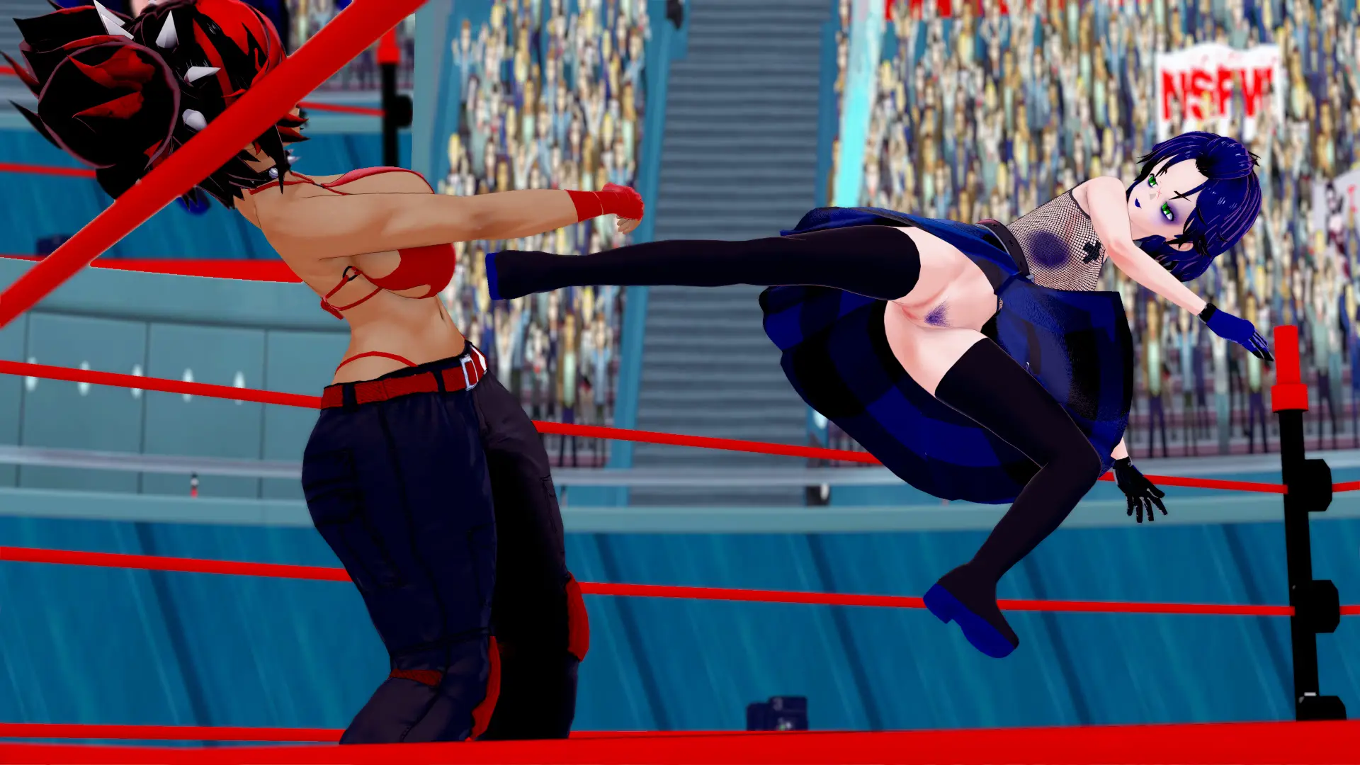 Masters of the Ring gameplay screenshot 10 (Ren'Py adult game) by NSFW Gamer – free download