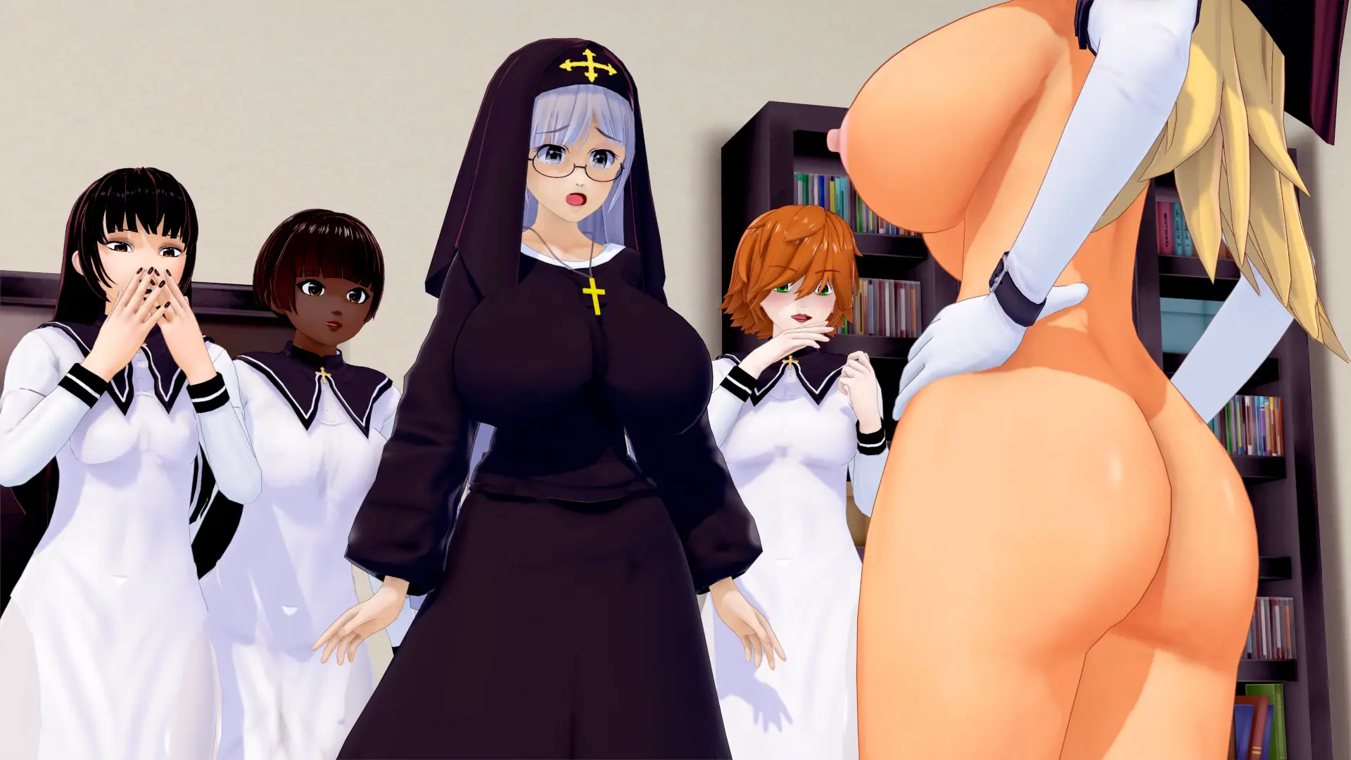Masters of the Ring gameplay screenshot 11 (Ren'Py adult game) by NSFW Gamer – free download